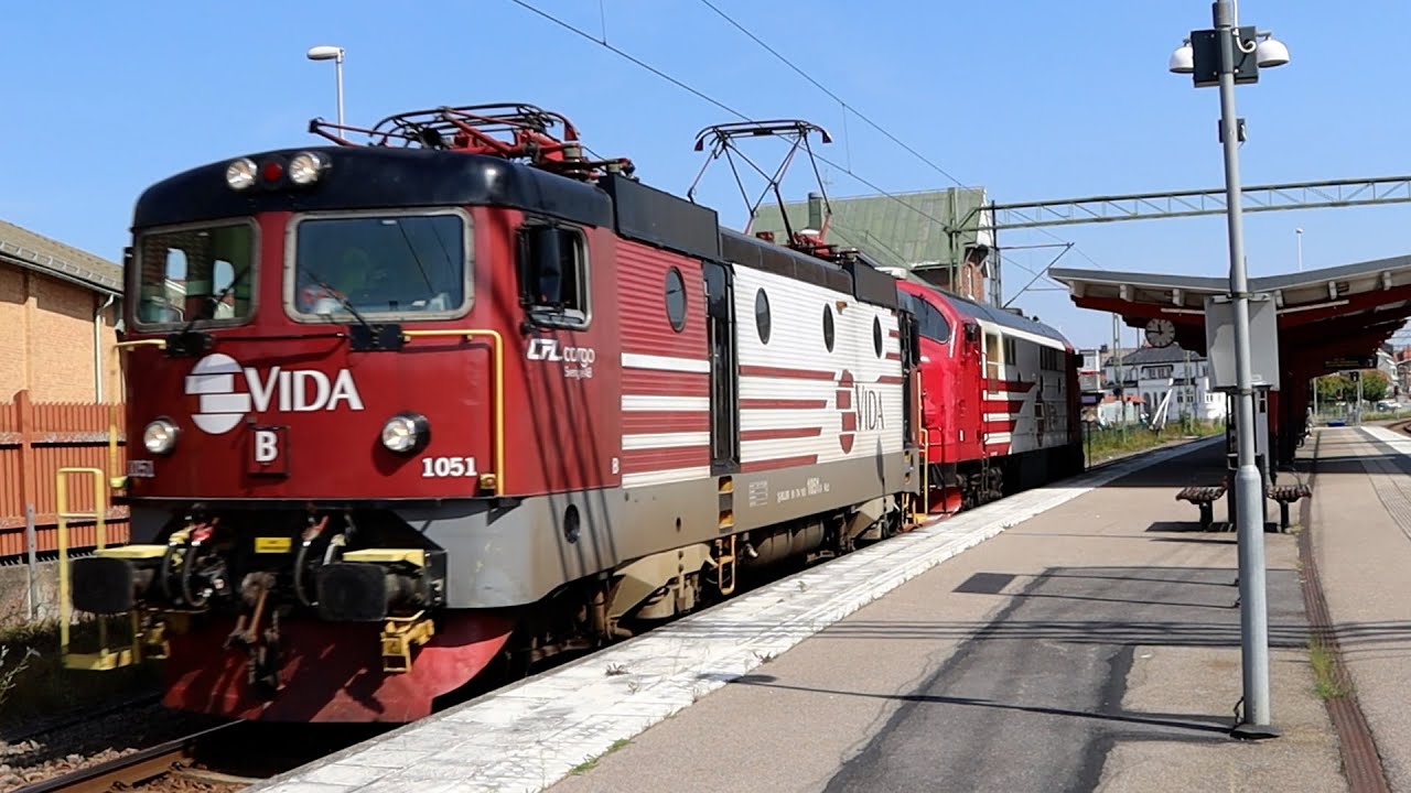 Tåg i Sölvesborg