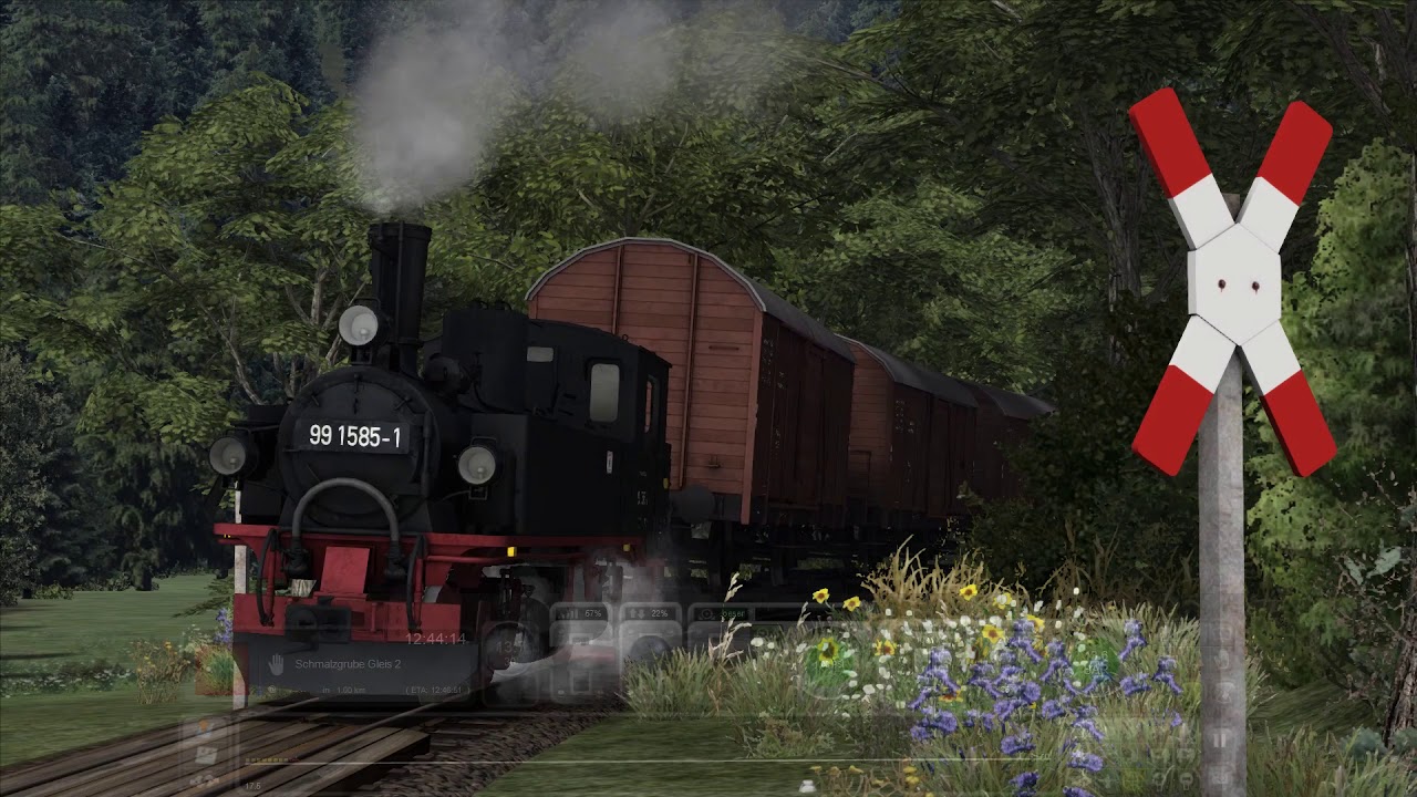 TS 2019 : Verstanstaltung auf der Preßnitztalbahn ! Tag 2