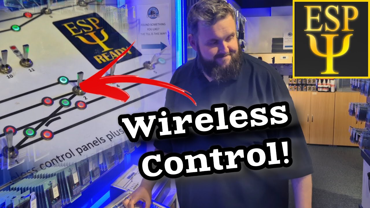 Wireless Control Just Got BETTER! - ESP Control Panel Kit!