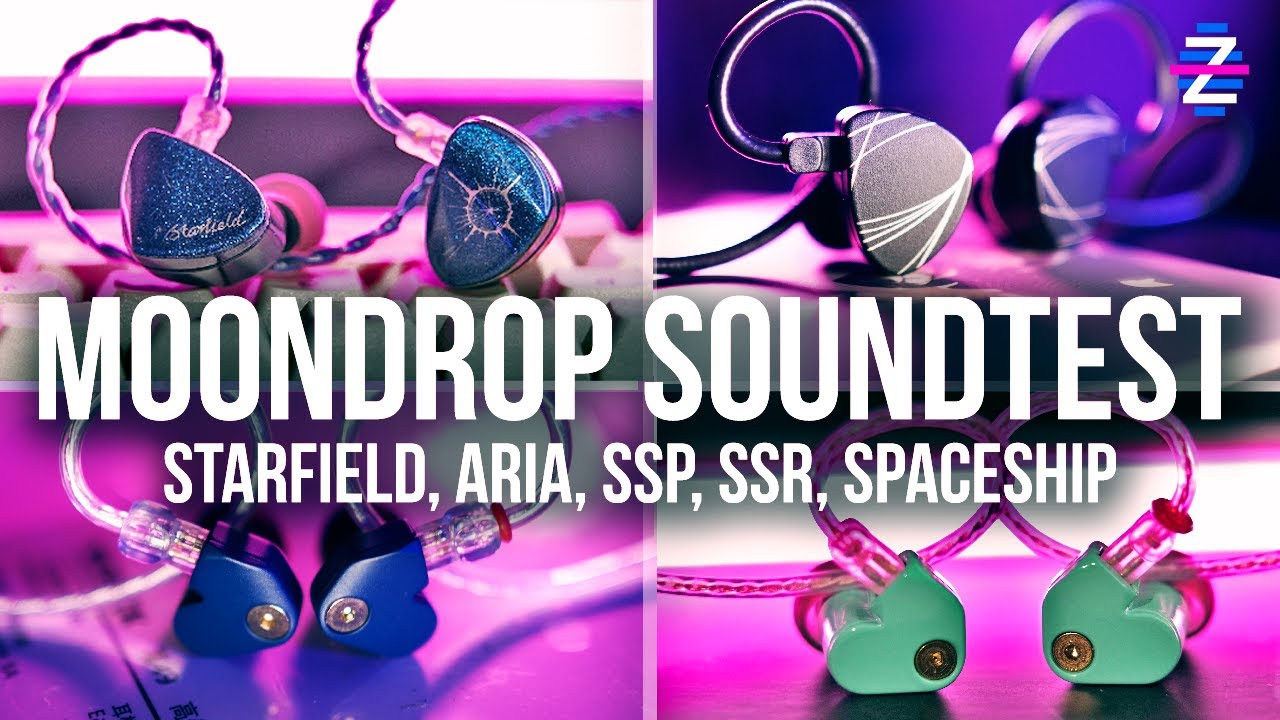 MOONDROP SOUNDTEST SHOOTOUT! - Aria vs Starfield vs SSP vs SSR vs Spaceship