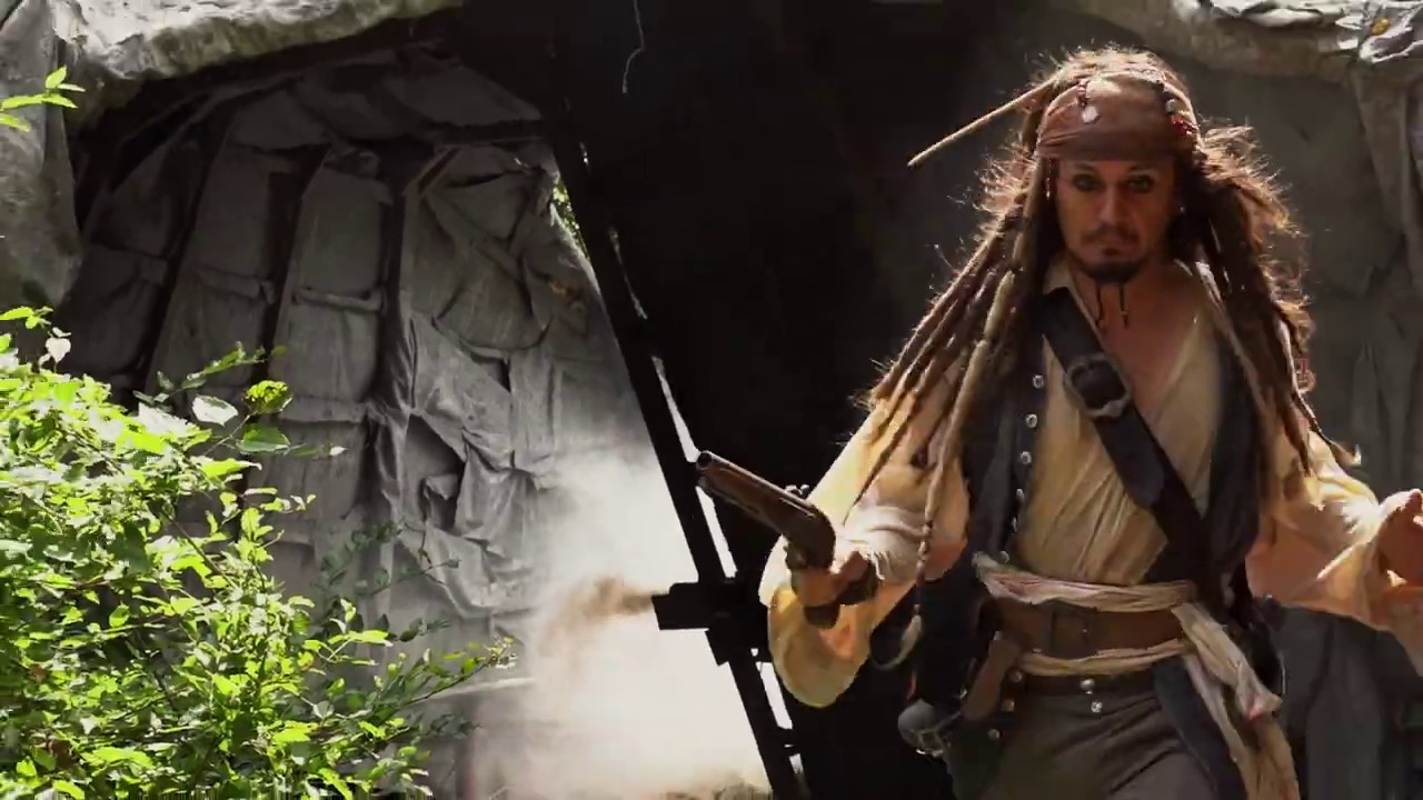 Jack Sparrow in Dinopark Funtana