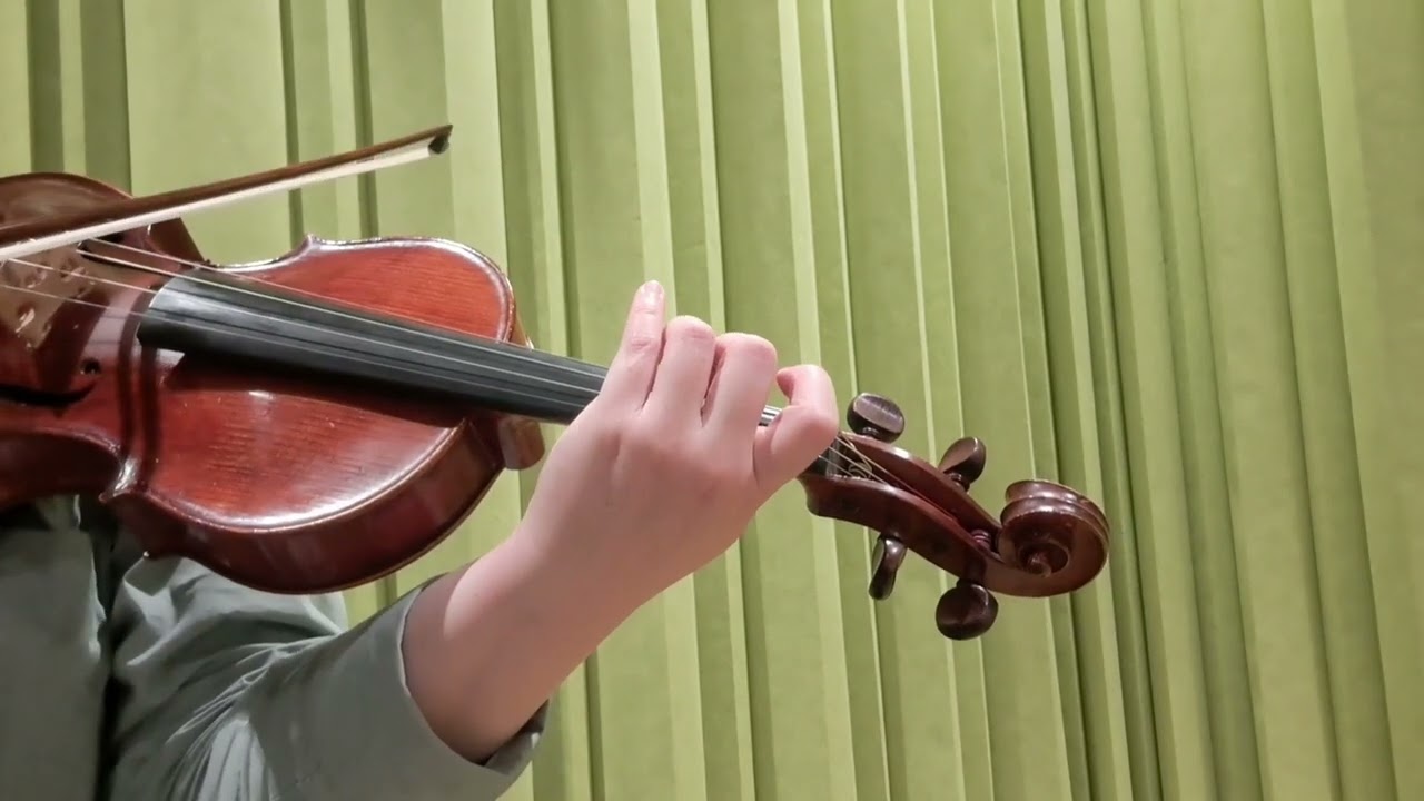 Hora lunga/Ligeti: How to find the 7th. harmonic of F string