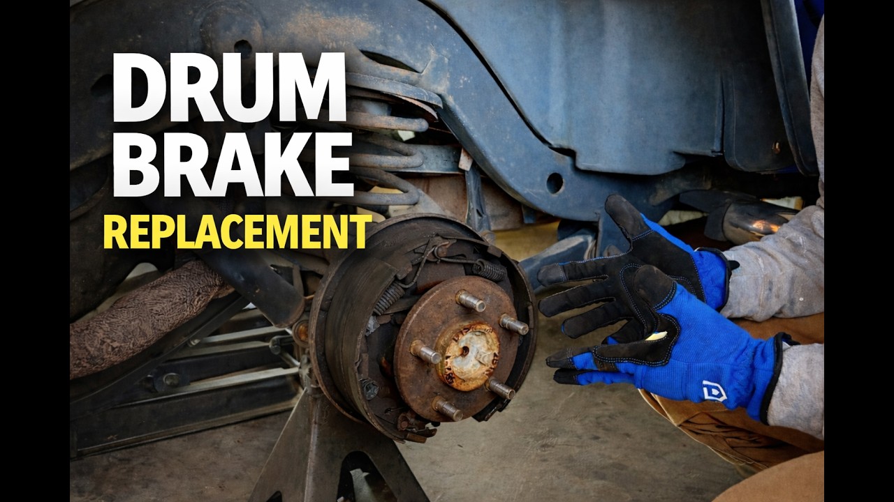 Jeep Wrangler Drum Brakes - Quick and Easy