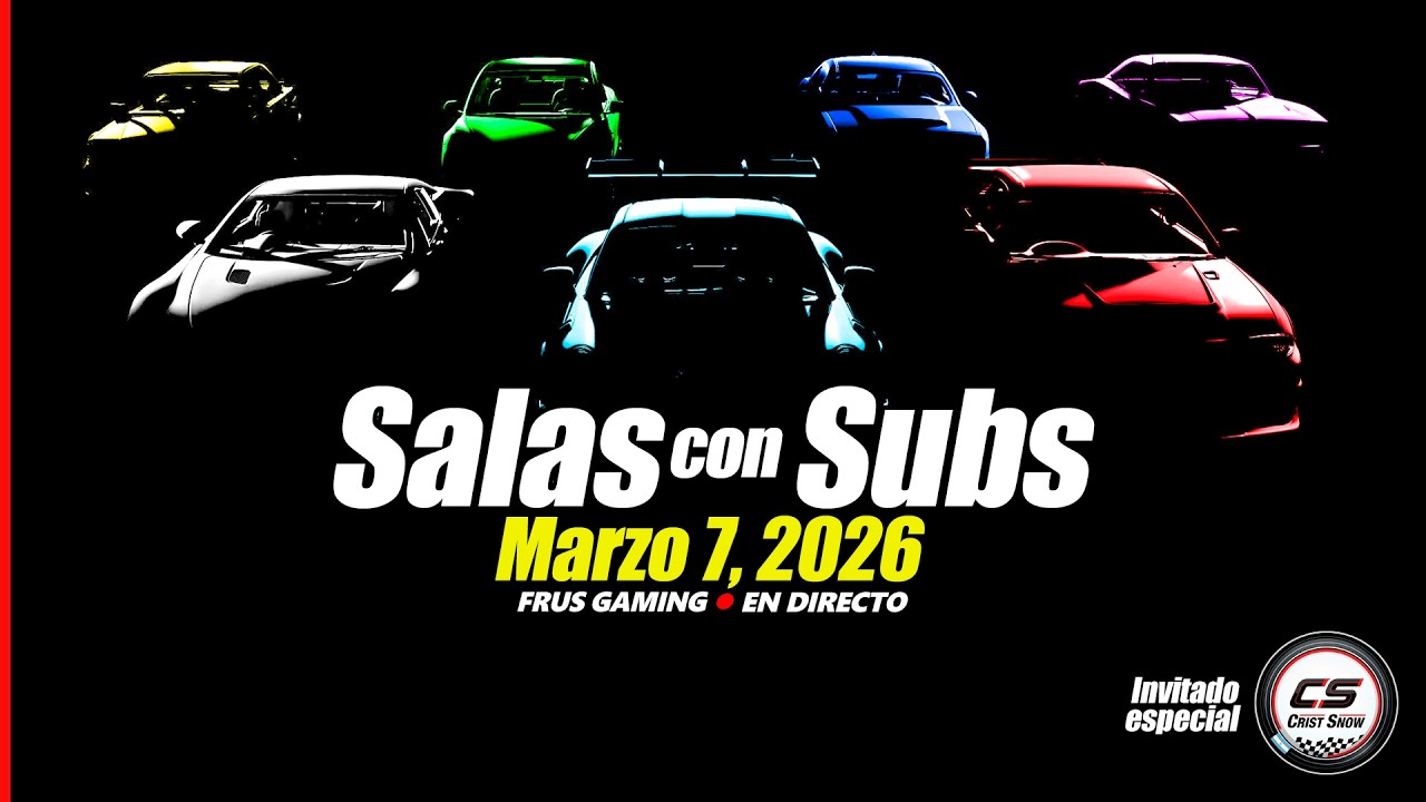 🔴 GT7: Salas con subs | PS5 - 2K Stream | Marzo 7, 2026