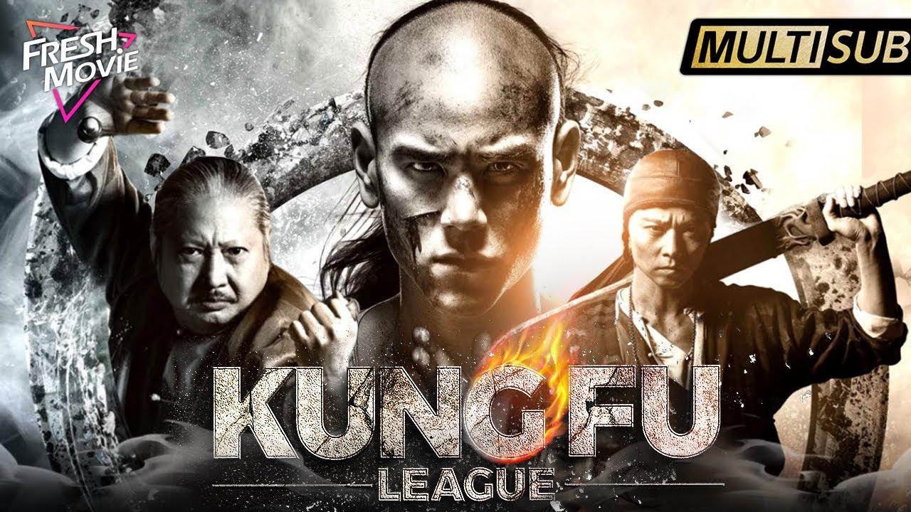 Кунг Фу Лига | Экшн-фильм | 🔥4 Легендарных мастера кунг-фу вторгаются в современный мир!