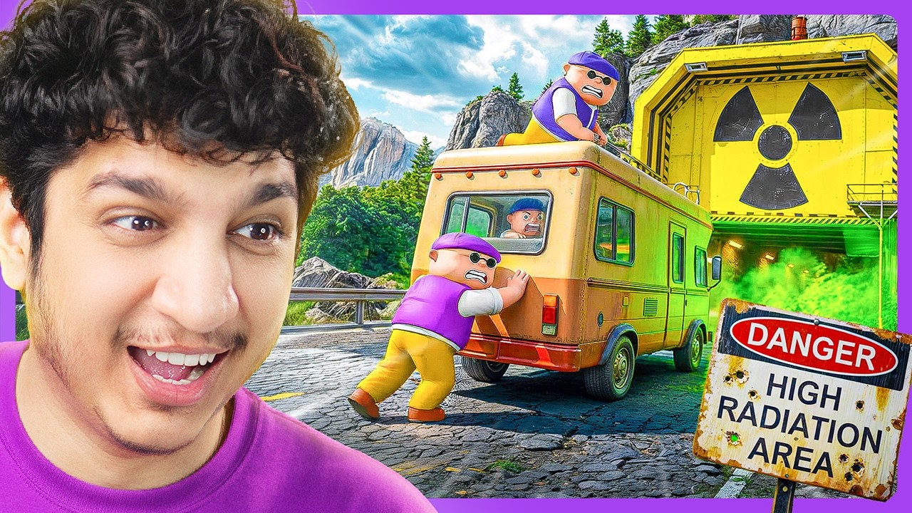 Driving Through a Nuclear Power Plant | Potato