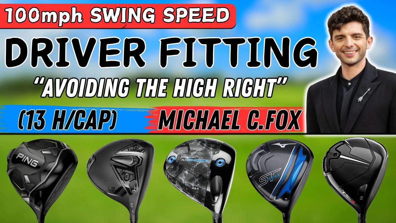FIXING THE SLICE....13 Handicap Driver Custom Fitting