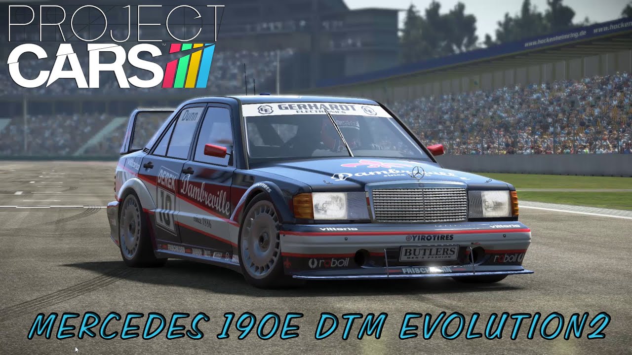 Project CARS - Mercedes 190E DTM Evolution2 @ Hockenheim