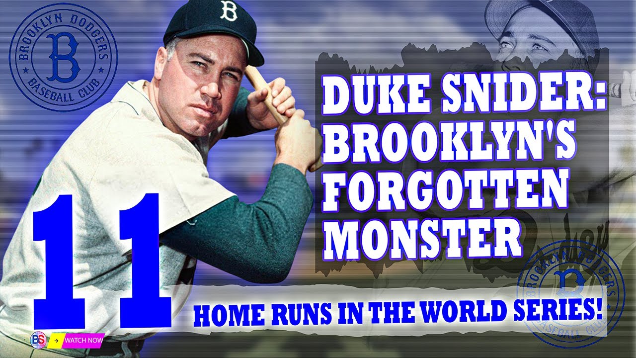 Top 10 Center Fielders of All Time: #10 Duke Snider