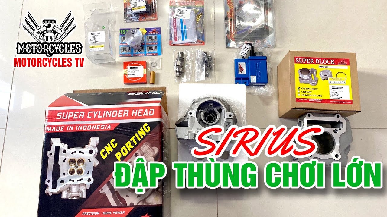 Video 458: Lên Sirius 55,25 Hơi Bị Mạnh Đó Anh Em, Mới Trải Nghiệm Xong | Motorcycle TV