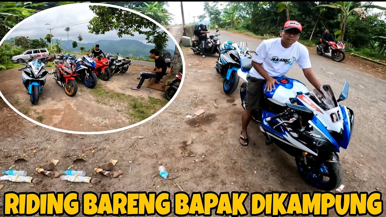 AKANG MV BAWA 2 MOGE KEKAMPUNG HALAMAN‼️RIDING KE GUNUNG