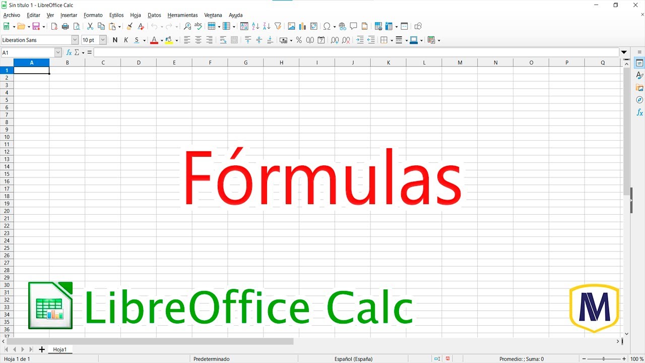 Fórmulas – LibreOffice Calc (curso en línea)