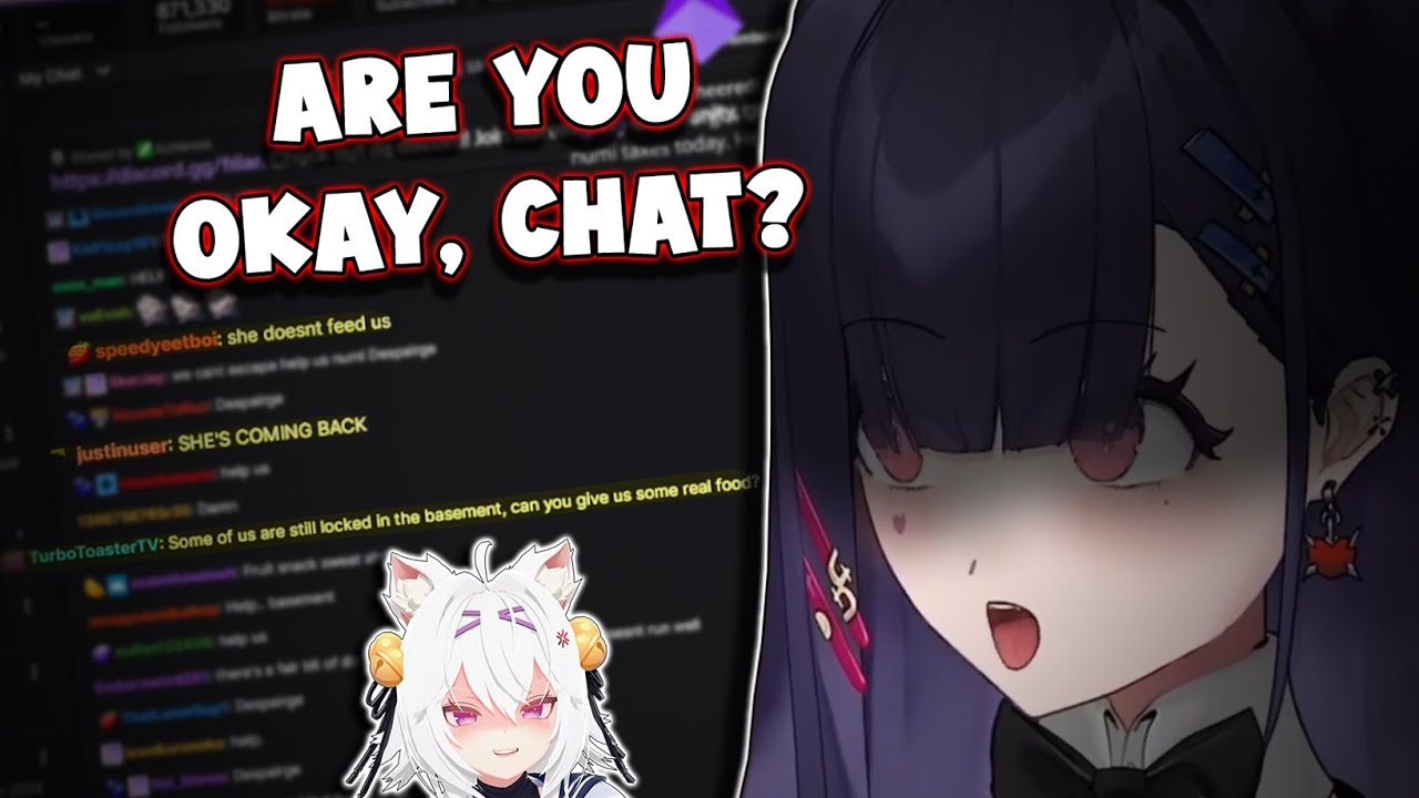 Filian left Numi with Chat for ONE MINUTE...