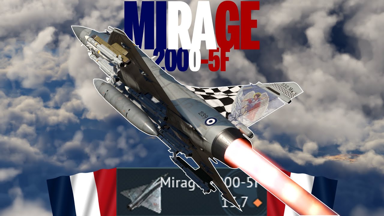 Jouer PARFAITEMENT le Mirage 2000-5F dans WAR THUNDER ( 8 KILLS GAMEPLAY )