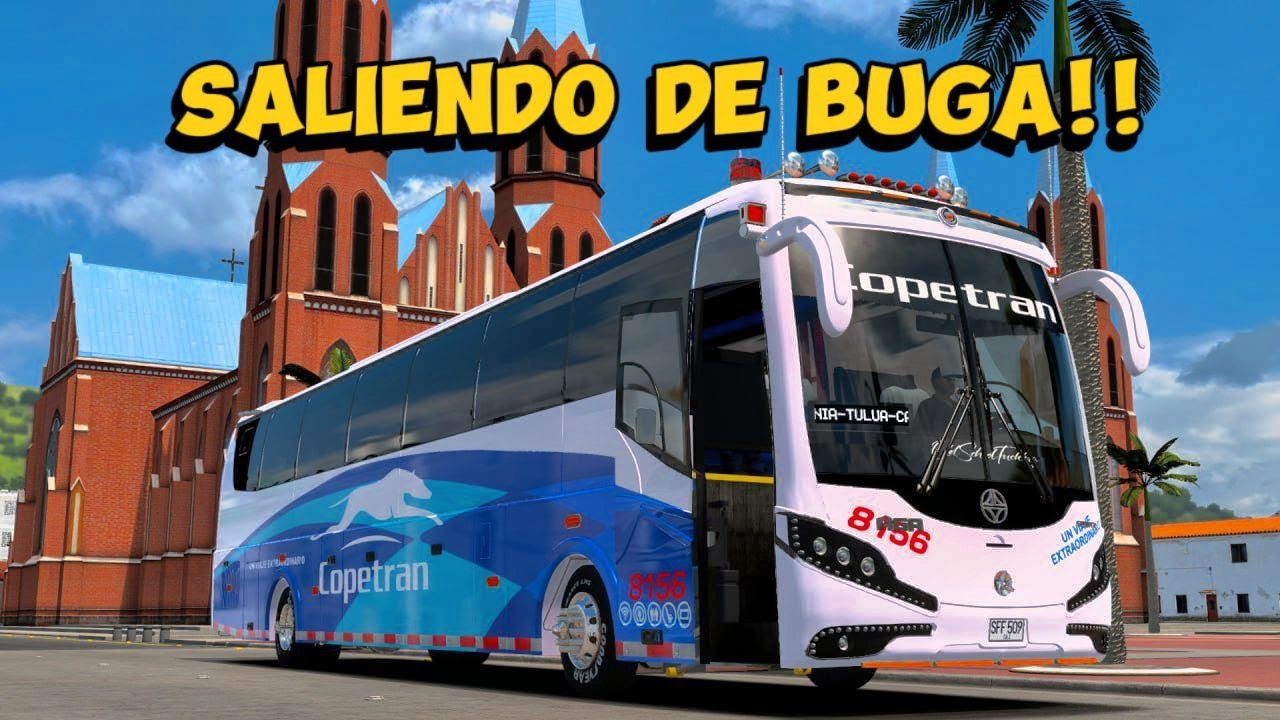 SALIENDO DE BUGA RUMBO A OBANDO EN BUS AGA SPIRIT 2!! | COLOMBIA REAL MAP  | ATS 1.53