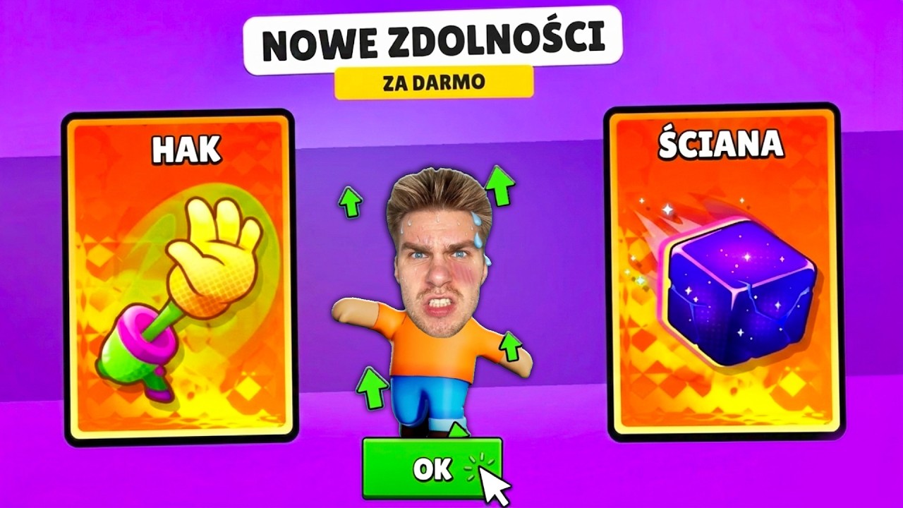 Jak DZIAŁA *NOWA* ZDOLNOŚĆ (HAK + LINA) 🫲🔫 w Stumble Guys! 😱