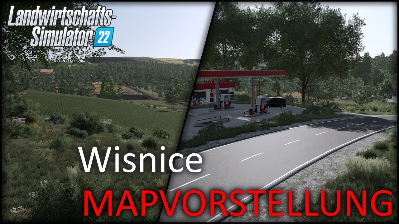 LS22 Map PREVIEW MAPVORSTELLUNG / WISNICE für PC & Konsole/ Maprundgang