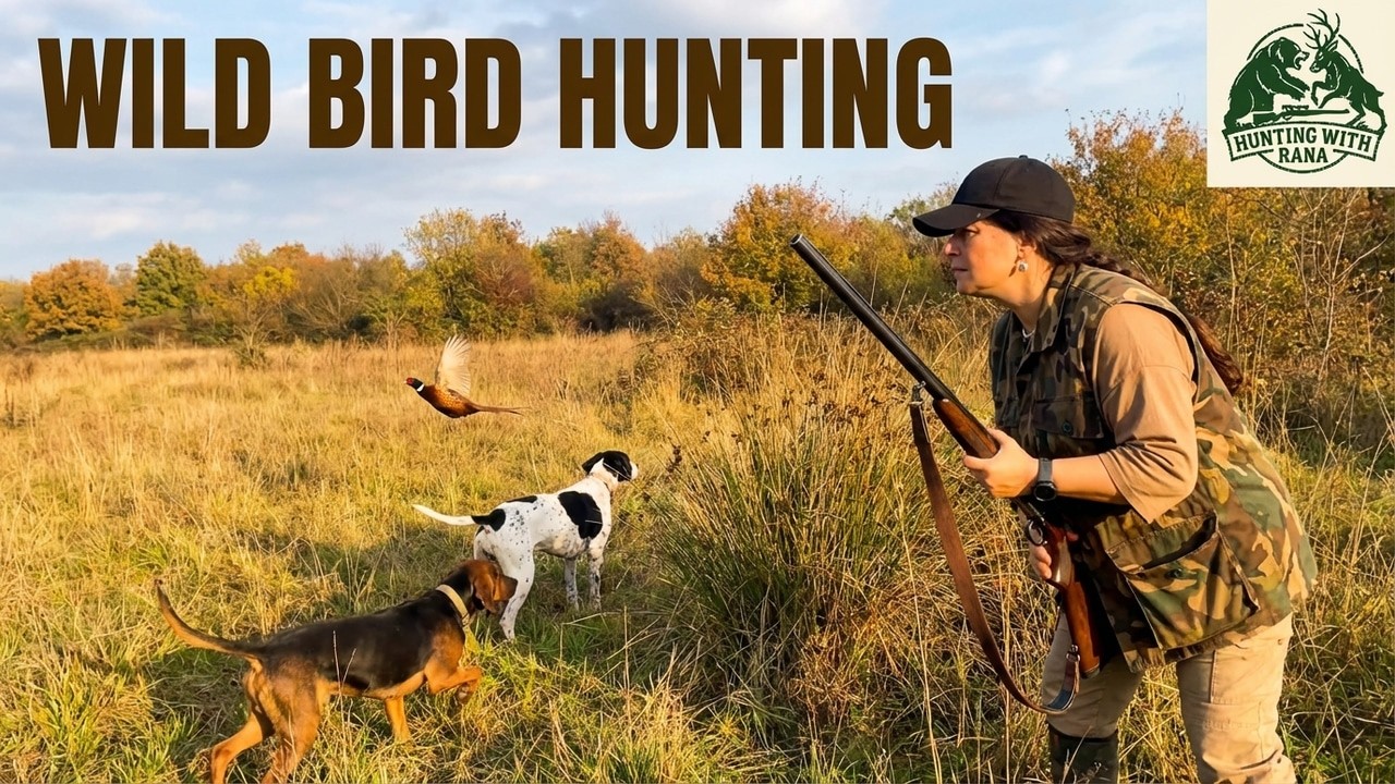Wild Bird Hunting and Cooking Over Fire in the Forest