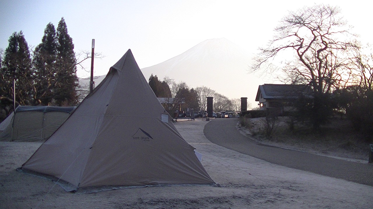 富士山麓　田貫湖キャンプ場ソロ