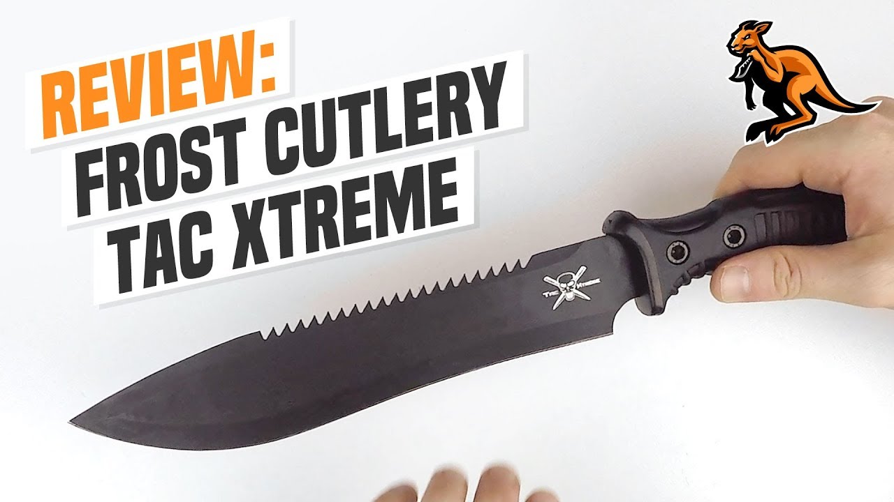 REVIEW: Frost Cutlery Tac Xtreme Bowie Knife - Extac Australia