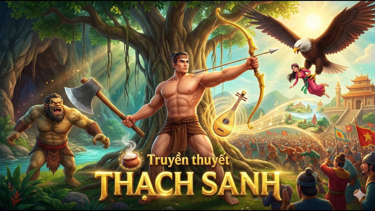 Truyền Thuyết Thạch Sanh | Phim Hoạt Hình 3D Cổ Tích Việt Nam Đặc Sắc Nhất