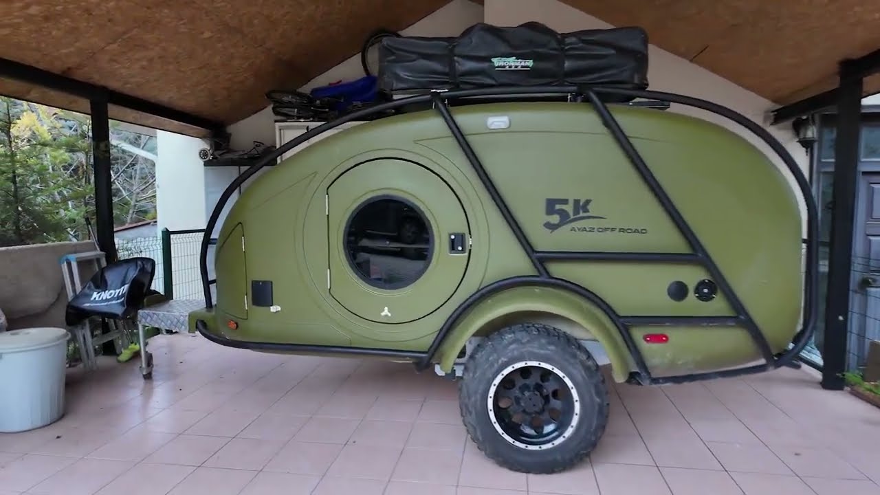 The Day We Got Our Capsule Caravan #teardropcaravan #caravanlife #outdoorcooking