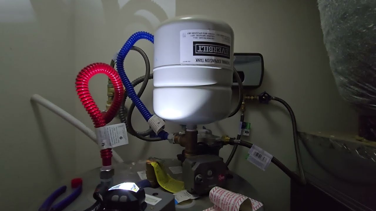 Emergency back up hot water heater