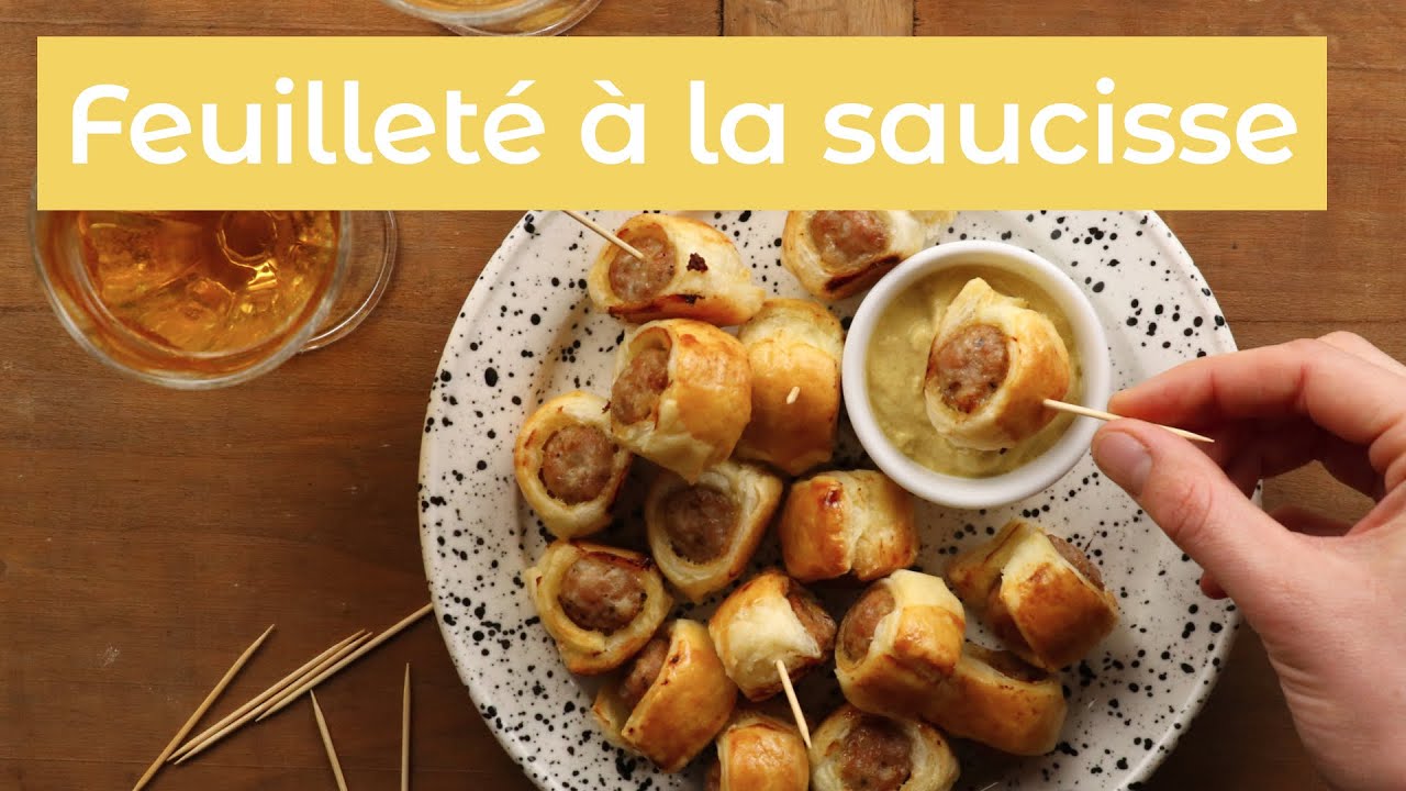 Recette Feuilletés à la saucisse
