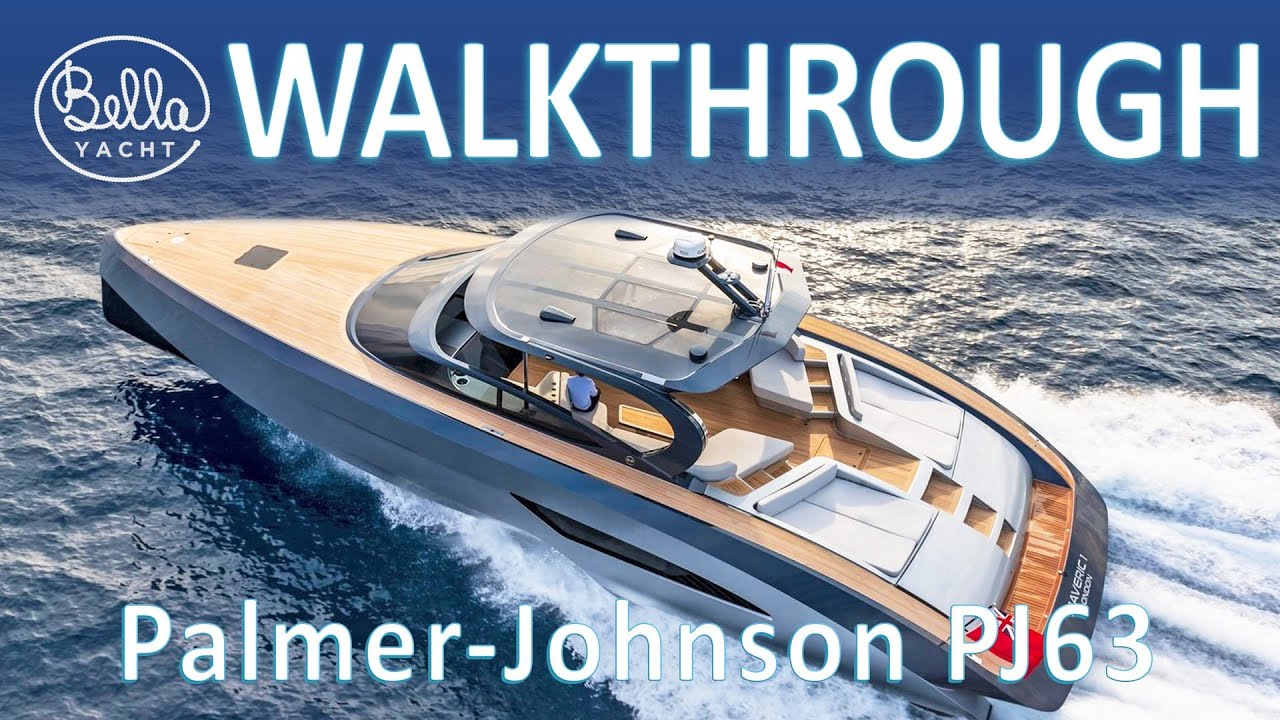 Walkthrough video of the Luxury Yacht Palmer Johnson PJ63 | Immediate Sale
