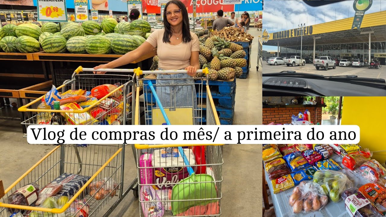 Compras do mês no Mineirão atacarejo/ será se compensou❓️⁉️
