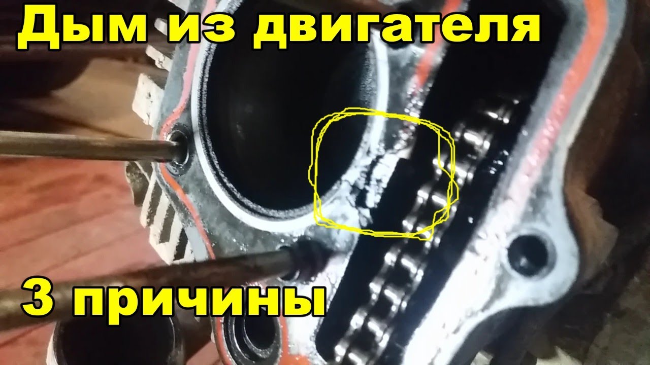 Дым из под двигателя (сапуна) альфа дельта сабур и т.д.