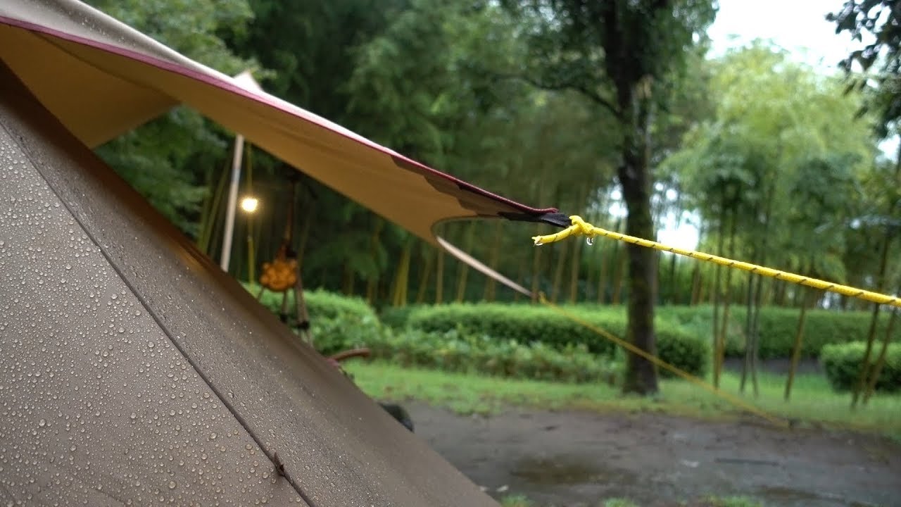 秋雨前線停滞しっとりソロキャンプ【solo camping #44】