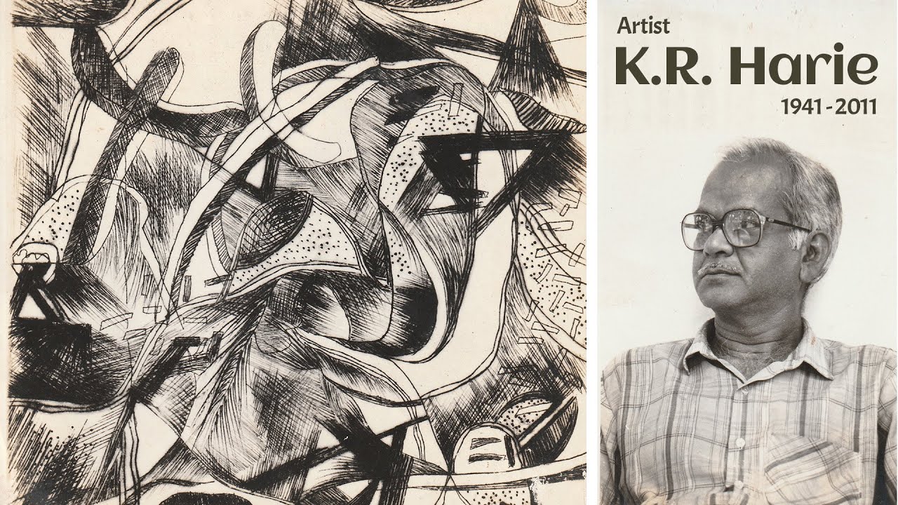 Artist K R Harie (1941 - 2011) | Cholamandal Artist's Village | Madras Art Movement | WAA