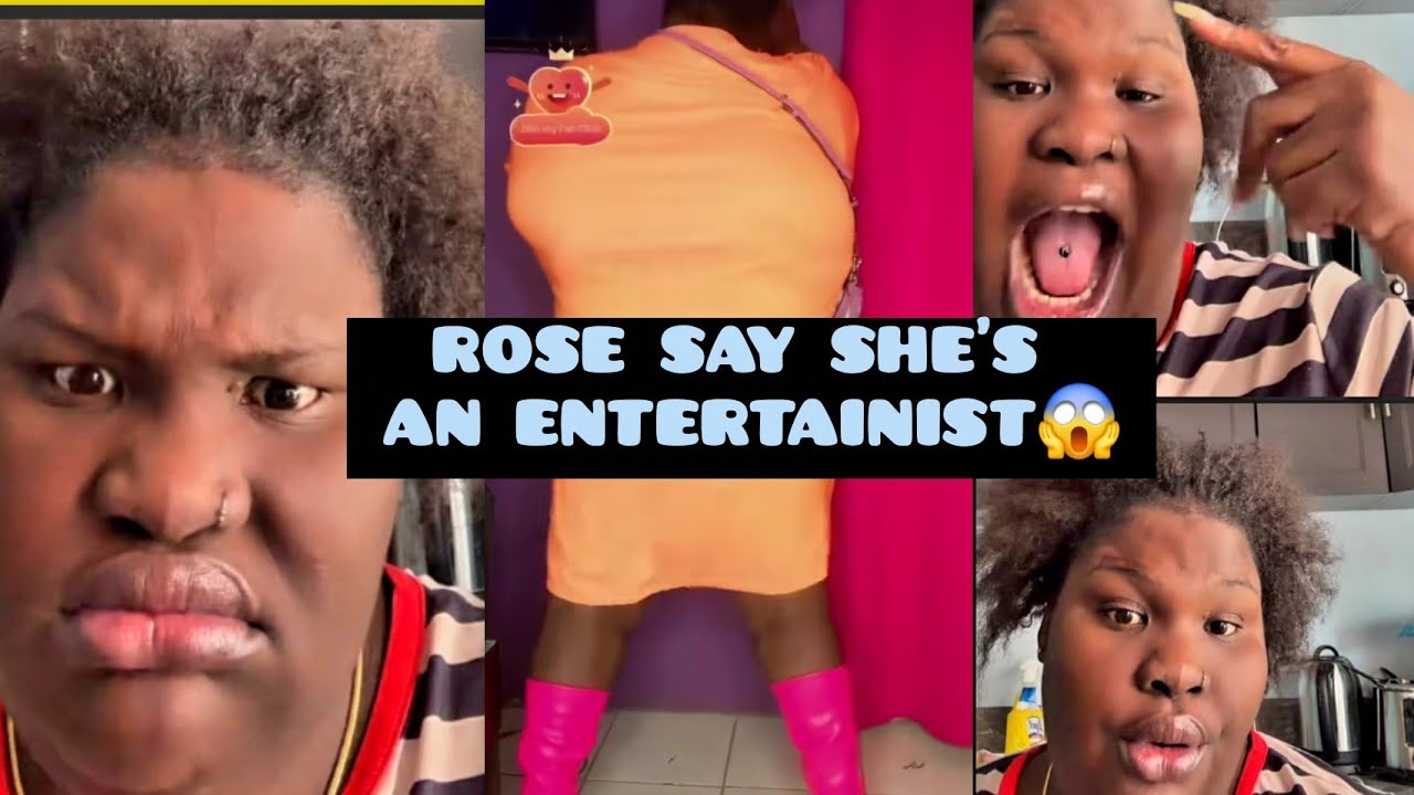 ROSALEE SAY SHE'S AN ENTERTANIST + SHE CREATE ACKEAM🙆‍♂️🙆‍♂️👀