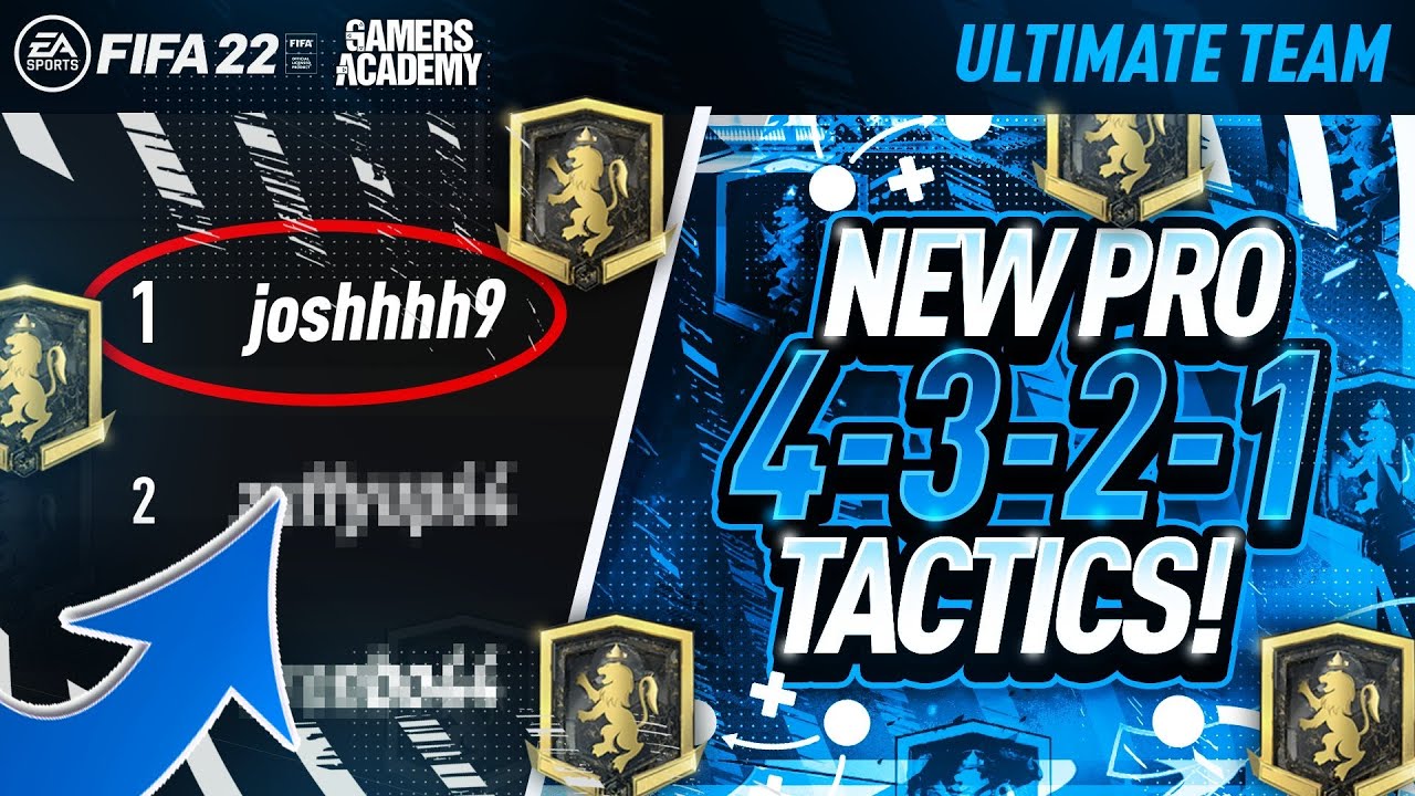 FIFA 22 - INSANE PRO PLAYER (4321) CUSTOM TACTICS + PLAYER INSTRUCTIONS!!
