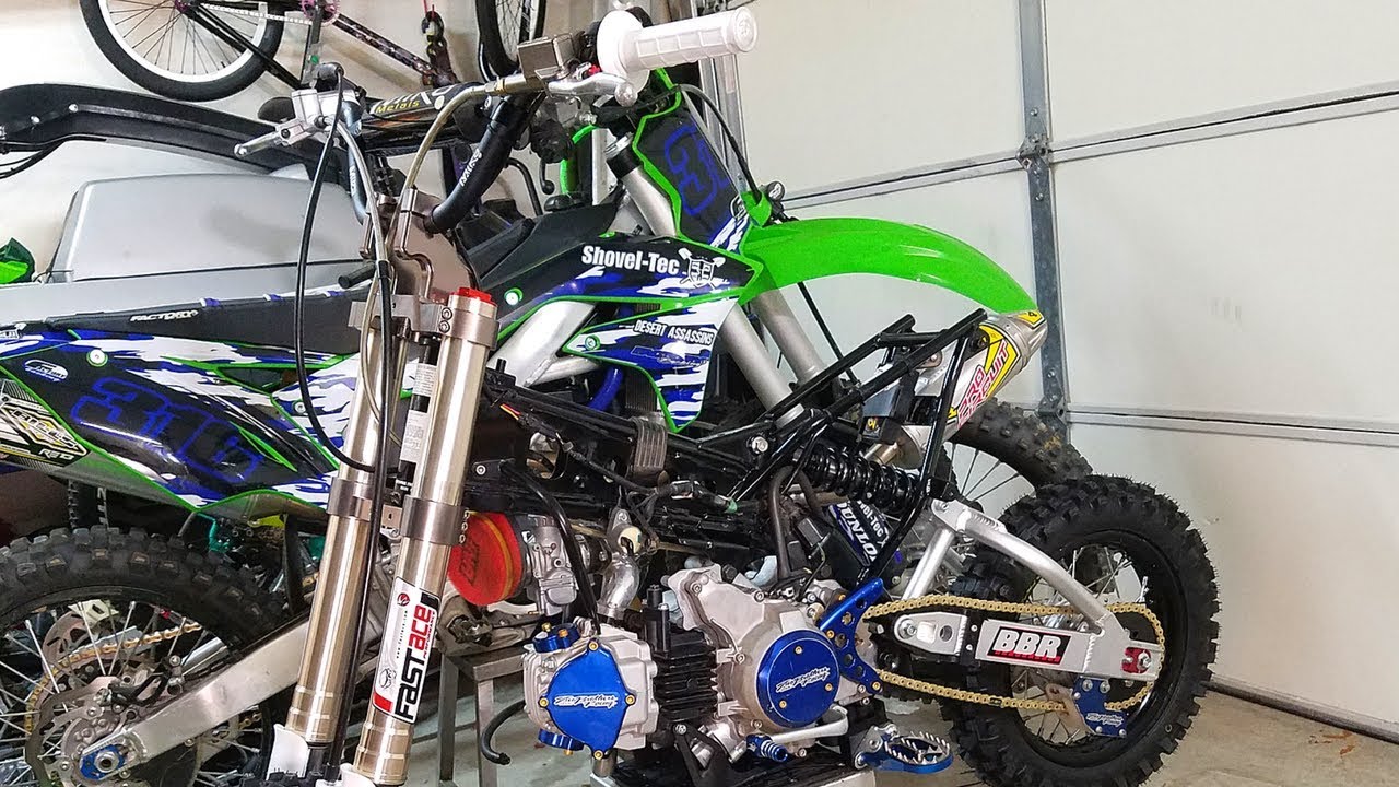 KLX110 Full Mod Build | Pro Circuit Exhaust & More | Part 7