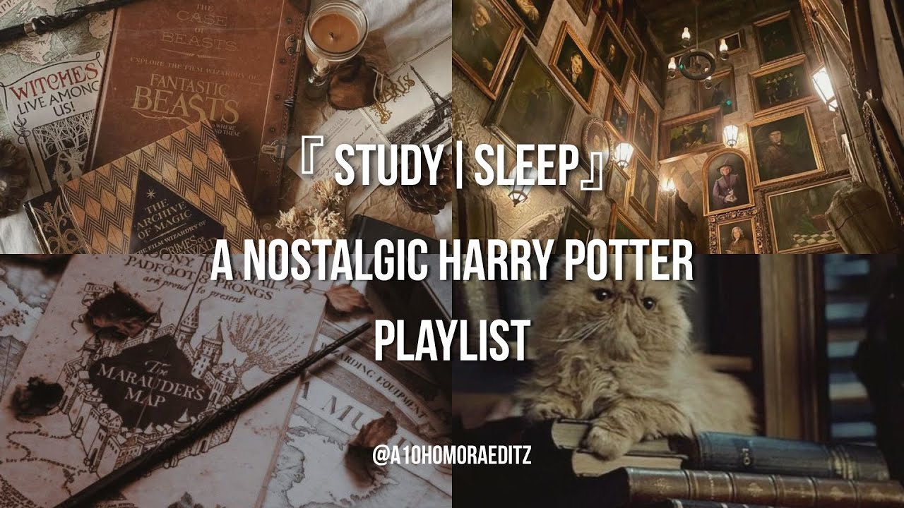 『 Study | sleep 』A nostalgic Harry Potter playlist that bring you back to your childhood || no ads