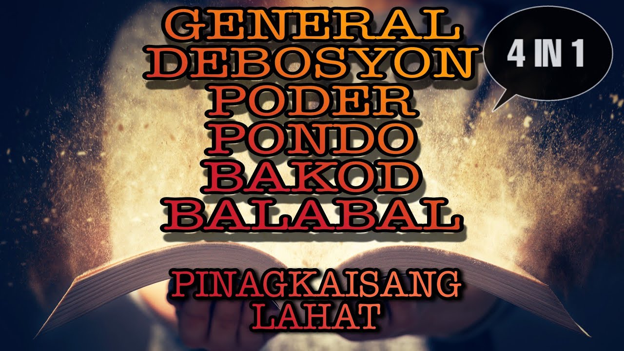PODER | PONDO | BAKOD | BALABAL (PINAGKAISANG LAHAT) |  MAESTRO OZI