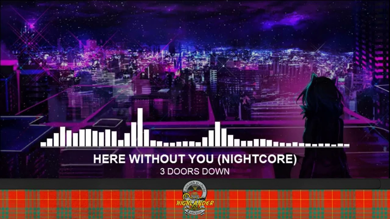 3 DOORS DOWN - HERE WITHOUT YOU [NIGHTCORE]