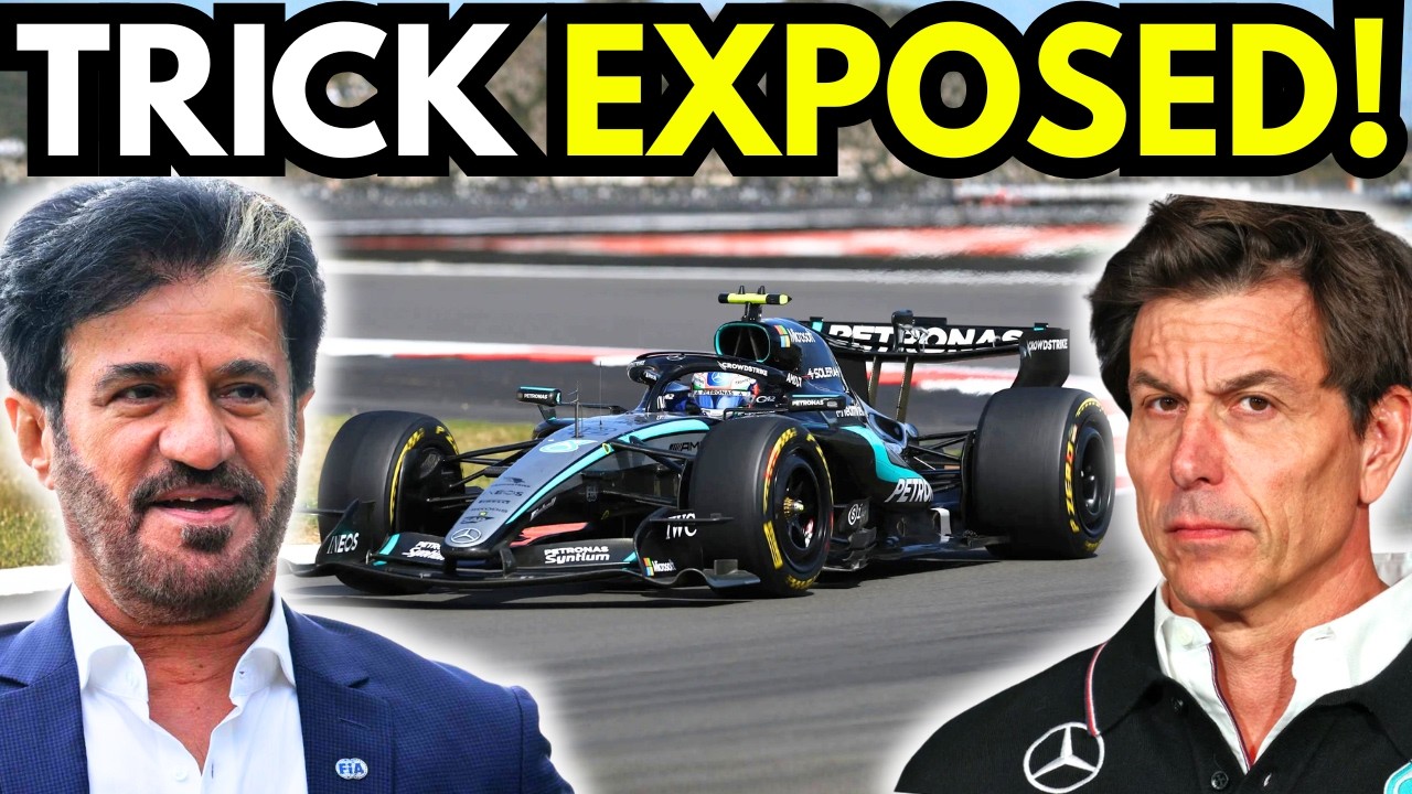 The HIDDEN TRICK in the MERCEDES ENGINE Has Been EXPOSED! Mercedes Risks Disqualification!
