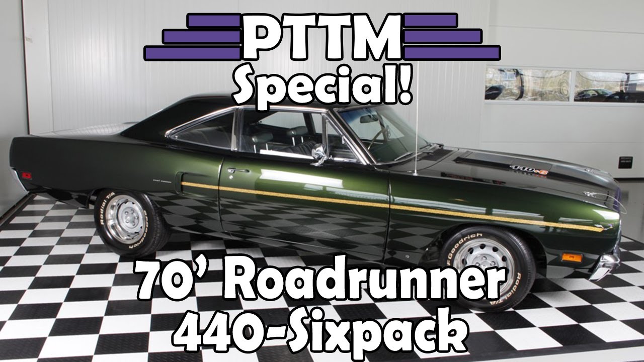 Amazing completely restored & matching 1970 Plymouth Roadrunner 440-Sixpack 4-speed