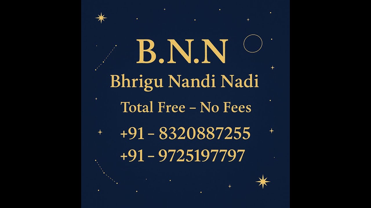 BNN Astrology Lecture 3 | Significators of Venus, Saturn, Rahu & Ketu | Bhrigu Nandi Nadi Course