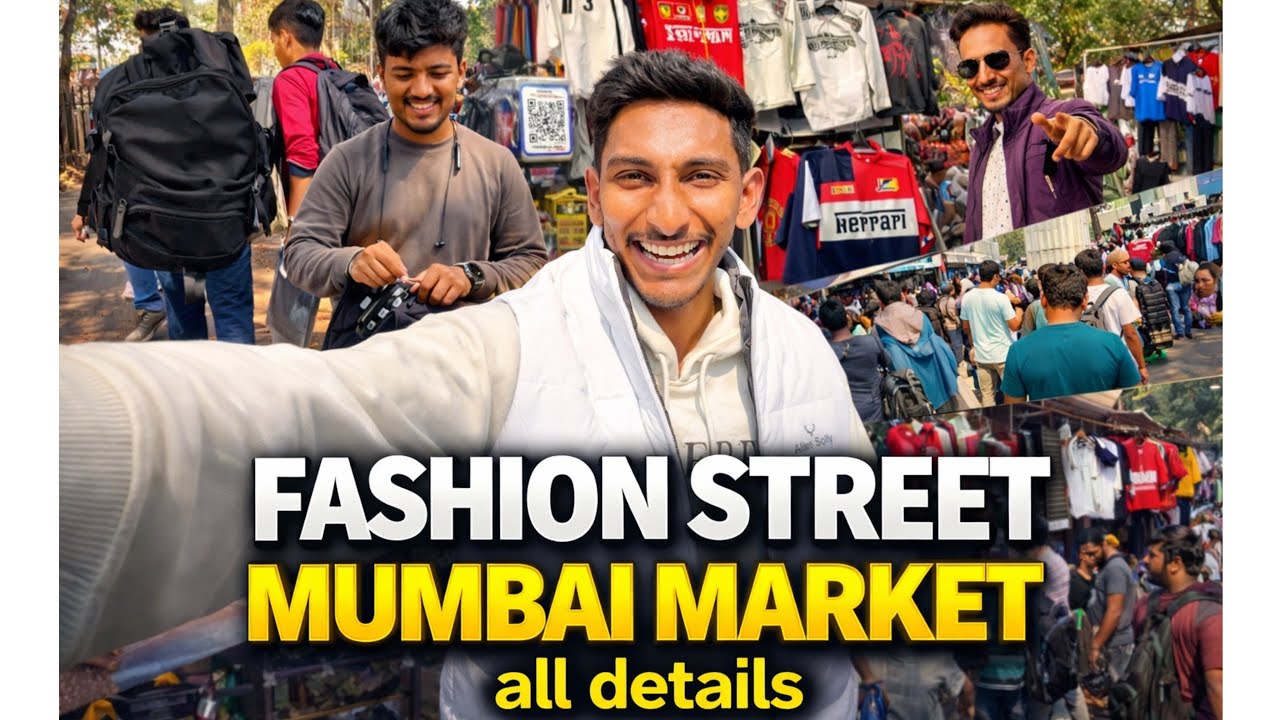 Fashion street Mumbai market || imported clothes || Mumbai ka sabse cheap market ￼|| #fashionstreets