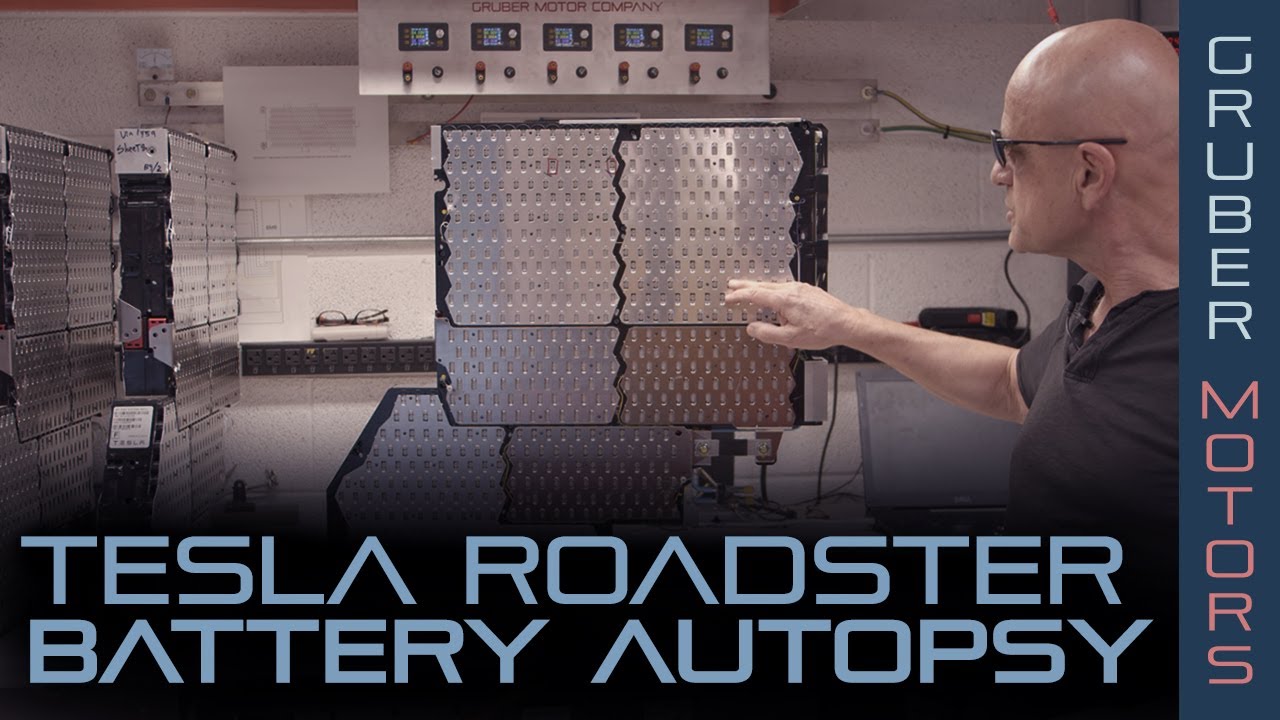 Tesla Roadster | Вскрытие аккумулятора | Gruber Motors