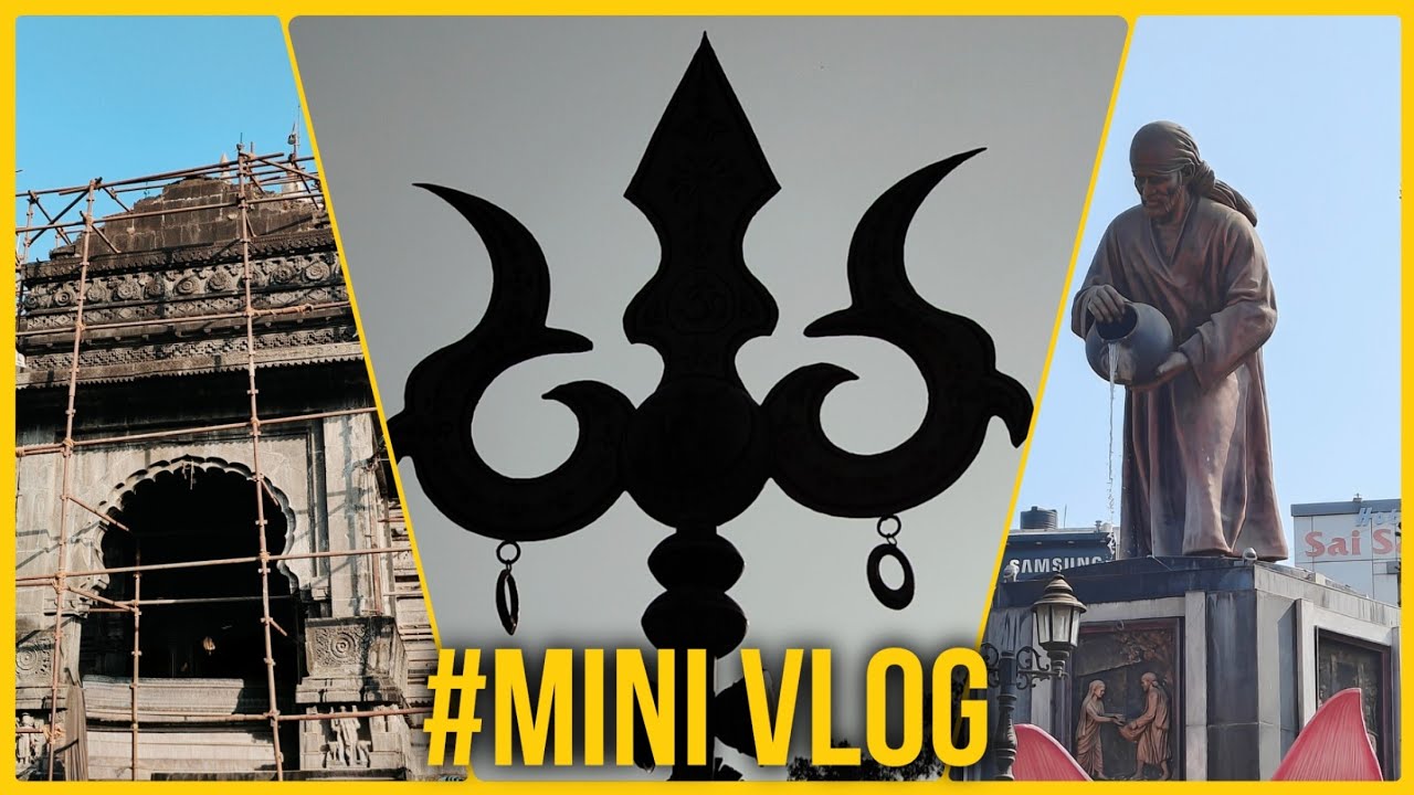 A Beautiful Trip of Shirdi And Trimbakeshwar Jortyling in Nashik 🕉️- Mini Vlog 😍