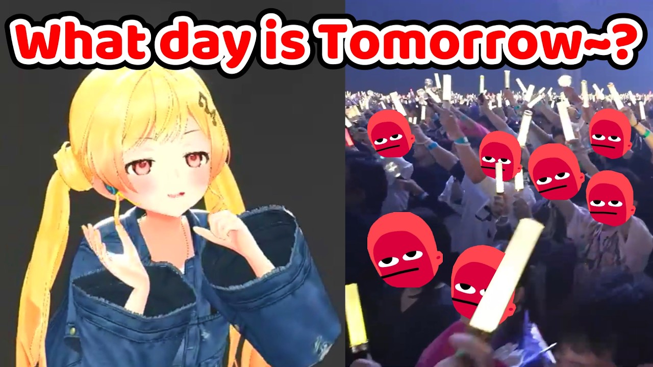 The only reason why Kanade always perform on Sunday at Hololive concert: