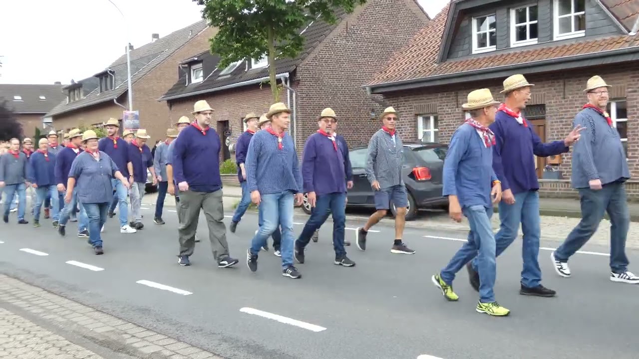 Schützenfest Donnerstag 2024 Wachtendonk Gelinter – Schützenumzug