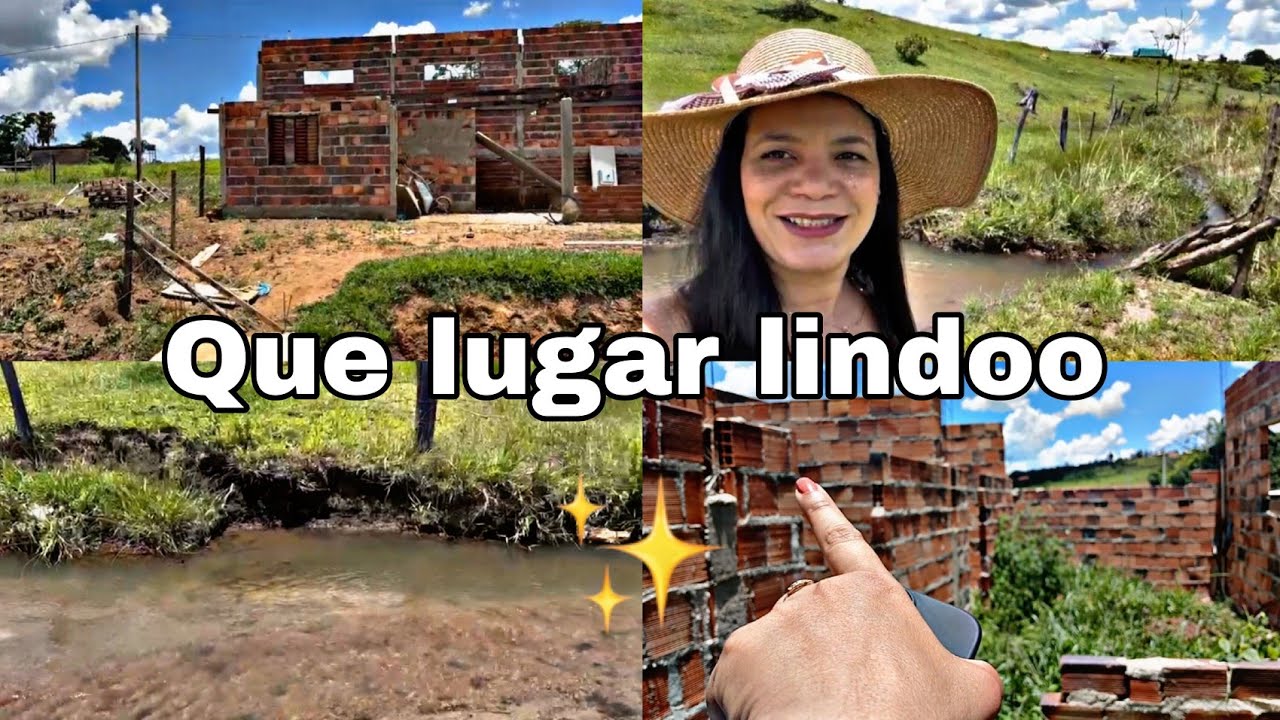 CHÁCARA EM CONSTRUÇÃO 🚧 AGORA TEREMOS UM LUGAR PRA DESCANSAR 🍃