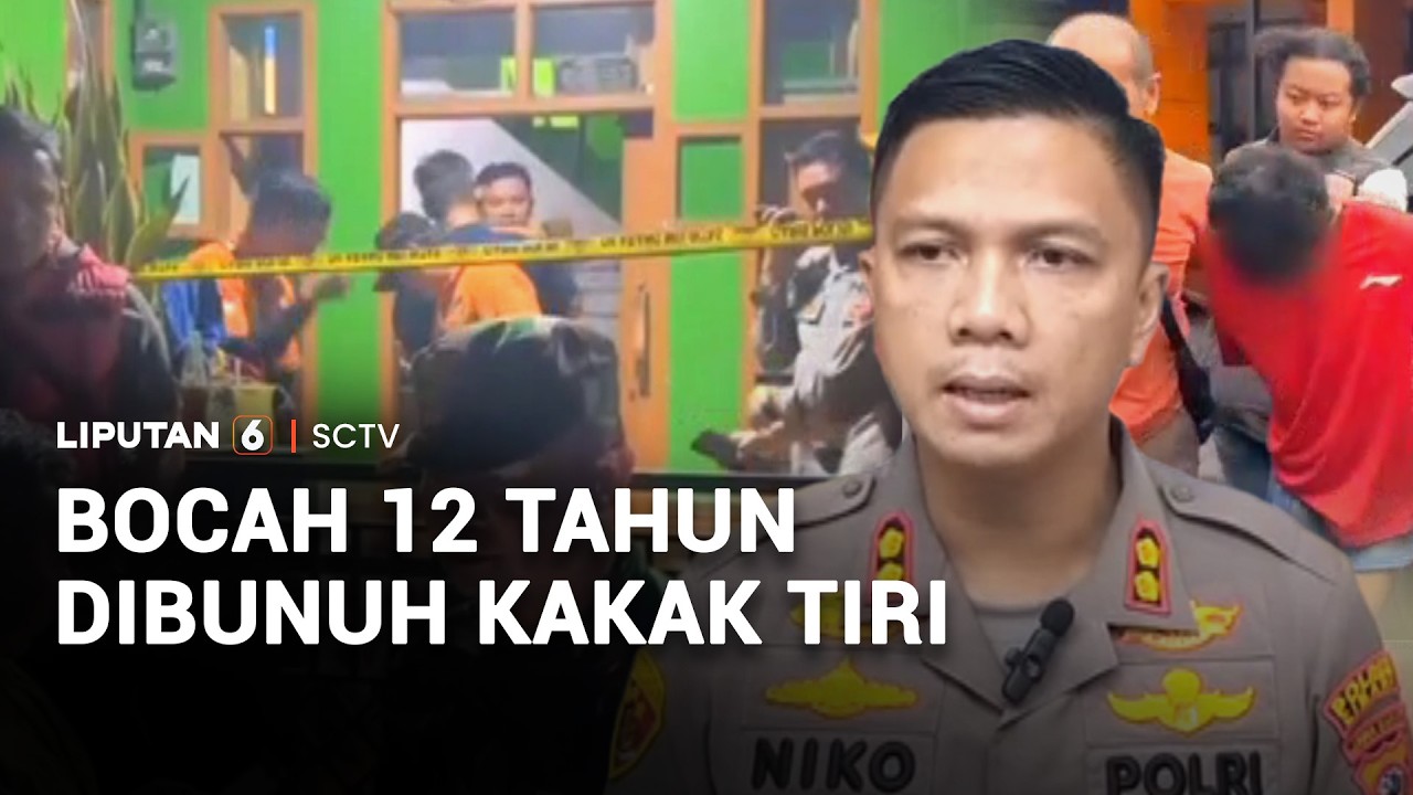 Adik Dibunuh Kakak Tiri | Liputan 6