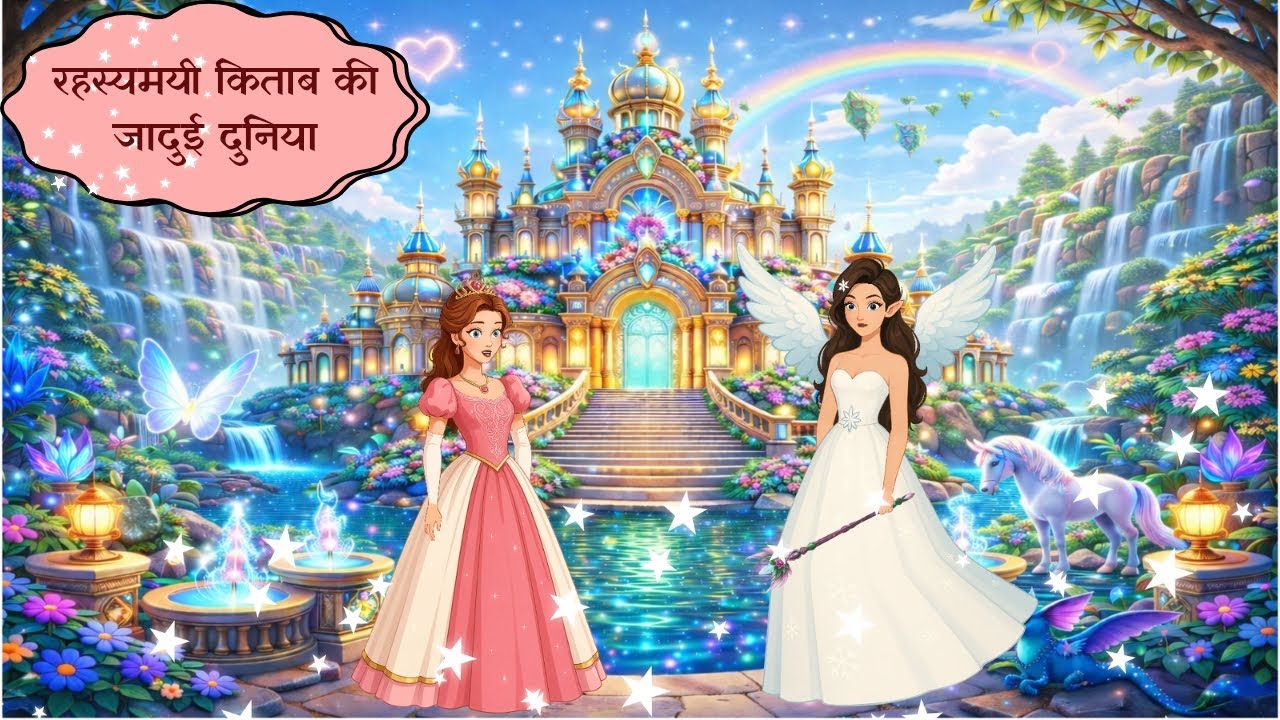 ✨ रहस्यमयी किताब की जादुई दुनिया  | The Magical World of the Mysterious Book | Fairy tales | Moral